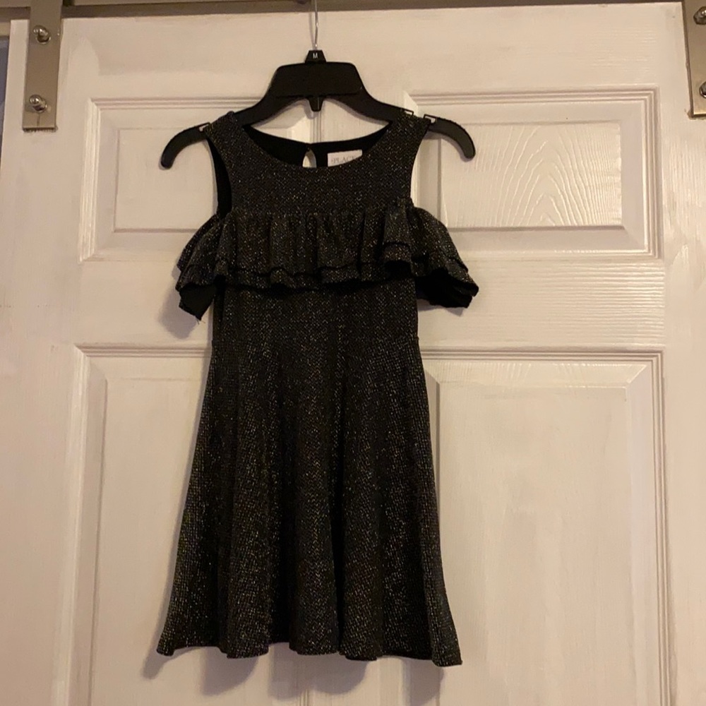Children’s place Black shiny dress